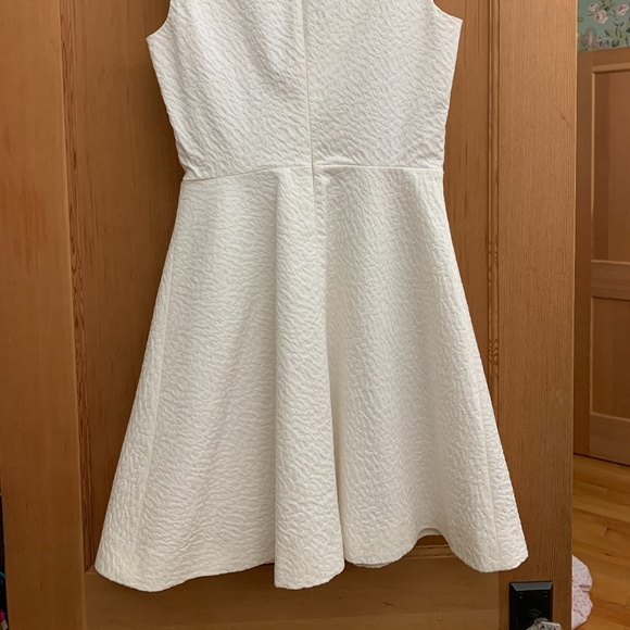 Maje White Biker Inspired Mini Dress - Picture 7 of 7